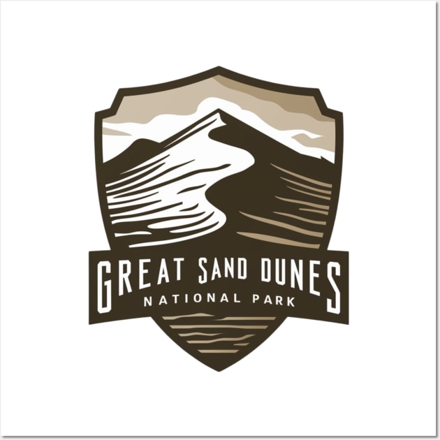 Great Sand Dunes National Park and Preserve Wall Art by Perspektiva